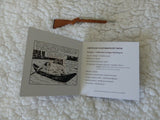 TINTIN MOULINSART "PIROGUE "L'OREILLE CASSEE" - NEUF
