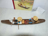 TINTIN MOULINSART "PIROGUE "L'OREILLE CASSEE" - NEUF