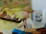 TINTIN MOULINSART "PIROGUE "L'OREILLE CASSEE" - NEUF