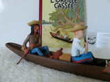 TINTIN MOULINSART "PIROGUE "L'OREILLE CASSEE" - NEUF