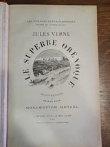 COLLECTION LIVRE ANCIEN HETZEL JULES VERNES LE SUPERBE ORENOQUE