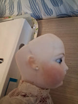 Ancienne poupée de mode François gaultier cuir et porcelaine