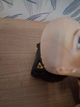 Ancienne poupée de mode François gaultier cuir et porcelaine