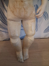 Ancienne poupée de mode François gaultier cuir et porcelaine