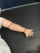 ANCIENNE POUPEE JUMEAU TÊTE PORCELAINE BOUCHE FERMÉE TAILLE 11 DOLL BISQUE