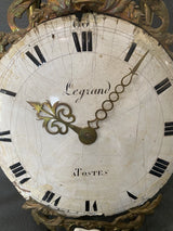ANCIENNE HORLOGE LANTERNE A 2 CLOCHES 2 MARTEAUX XVIIIEME ANTIQUE CLOCK 18th