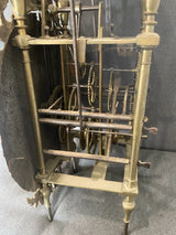 ANCIENNE HORLOGE LANTERNE A 2 CLOCHES 2 MARTEAUX XVIIIEME ANTIQUE CLOCK 18th