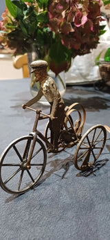Ancien Jouet mécanique FERNAND MARTIN le tricycle