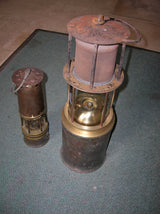 ANCIENNE LAMPE DE MINE SIEPPEL