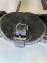 Allemand ww2 Pionnier 1940 Landser Hache + Étui Cuir Libération 1944 Vosges