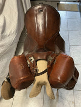 Ww2 Très Belle Selle Allemande