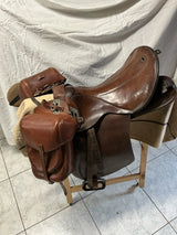 Ww2 Très Belle Selle Allemande