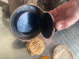 ANCIEN MASQUE A GAZ ALLEMAND GUMMIMASKE WW1 COMPLET GUERRE TRANCHEE