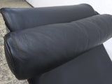 Original Fauteuil design en cuir Cassina lc4 chaise Perriand Le Corbusier noir