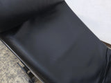 Original Fauteuil design en cuir Cassina lc4 chaise Perriand Le Corbusier noir