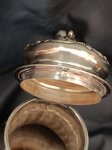 Doutre-Roussel, Service à café Argent Massif- décor rocaille XIX