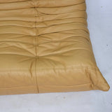Ligne Roset Togo canapé 2 places cuir jaune canapé classique top