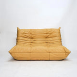 Ligne Roset Togo canapé 2 places cuir jaune canapé classique top