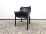 Cassina Cab 413 Chairs noir Bellini chaise en cuir chaise design chaise de salle à manger