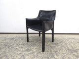 Cassina Cab 413 Chairs noir Bellini chaise en cuir chaise design chaise de salle à manger
