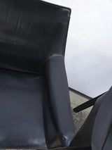 Cassina Cab 413 Chairs noir Bellini chaise en cuir chaise design chaise de salle à manger