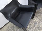 Cassina Cab 413 Chairs noir Bellini chaise en cuir chaise design chaise de salle à manger