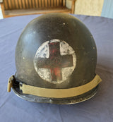 Authentique Casque us medic ww2