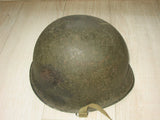 Authentique CASQUE US complet WW2