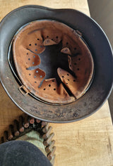 Authentique Stahlhelm German Helmet M40 WW2