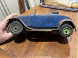 RARE JOUET VOITURE EN TOLE AUTOMOBILE MÉCANIQUE ANDRÉ CITROËN MADE IN FRANCE