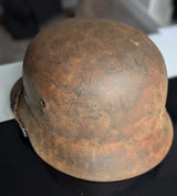 Stahlhelm M40 SE62 Original Casque Allemand WW2