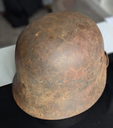 Stahlhelm M40 SE62 Original Casque Allemand WW2