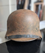 Stahlhelm M40 SE62 Original Casque Allemand WW2