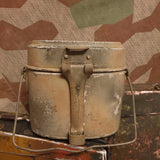 Wehrmacht Gamelle allemande WW2 wh Allemand WW2 fabricant "GNL 43" !! NORMANDIE