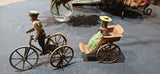 Ancien Jouet mécanique FERNAND MARTIN le tricycle