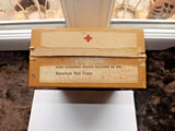 Lot de quatres boites vides pour plasma US.MEDICAL DEPARTMENT WWII