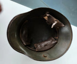 AUTHENTIQUE Casque / helmet Allemand Ww1 / 14-18 Camouflé RARE