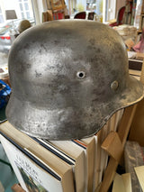 Authentique Casque Allemand WW2 M40 ET64