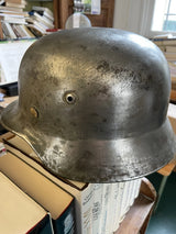 Authentique Casque Allemand WW2 M40 ET64