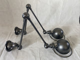 2 Lampes appliques Jielde a 2 Bras de 40cm
