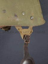AUTHENTIQUE CASQUE M2 PARACHUTISTE US WWII NAMED 11TH AIRBORNE PARATROOPER MIA ORIGINAL WW2