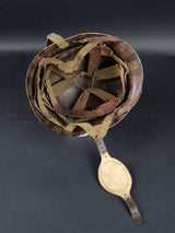 AUTHENTIQUE CASQUE M2 PARACHUTISTE US WWII NAMED 11TH AIRBORNE PARATROOPER MIA ORIGINAL WW2