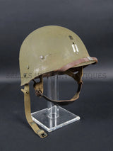 AUTHENTIQUE CASQUE M2 PARACHUTISTE US WWII NAMED 11TH AIRBORNE PARATROOPER MIA ORIGINAL WW2
