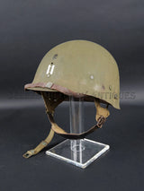 AUTHENTIQUE CASQUE M2 PARACHUTISTE US WWII NAMED 11TH AIRBORNE PARATROOPER MIA ORIGINAL WW2