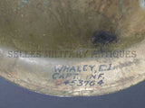 AUTHENTIQUE CASQUE M2 PARACHUTISTE US WWII NAMED 11TH AIRBORNE PARATROOPER MIA ORIGINAL WW2