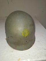 Authentique Liner Casque Para US WW2 Parachutiste Normandie Debarquement Nominatif Insigne