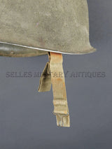 AUTHENTIQUE CASQUE M2 PARACHUTISTE US WWII NAMED 11TH AIRBORNE PARATROOPER MIA ORIGINAL WW2