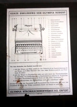 Machine a ecrire Allemande ww2