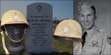 AUTHENTIQUE CASQUE M2 PARACHUTISTE US WWII NAMED 11TH AIRBORNE PARATROOPER MIA ORIGINAL WW2