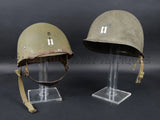 AUTHENTIQUE CASQUE M2 PARACHUTISTE US WWII NAMED 11TH AIRBORNE PARATROOPER MIA ORIGINAL WW2